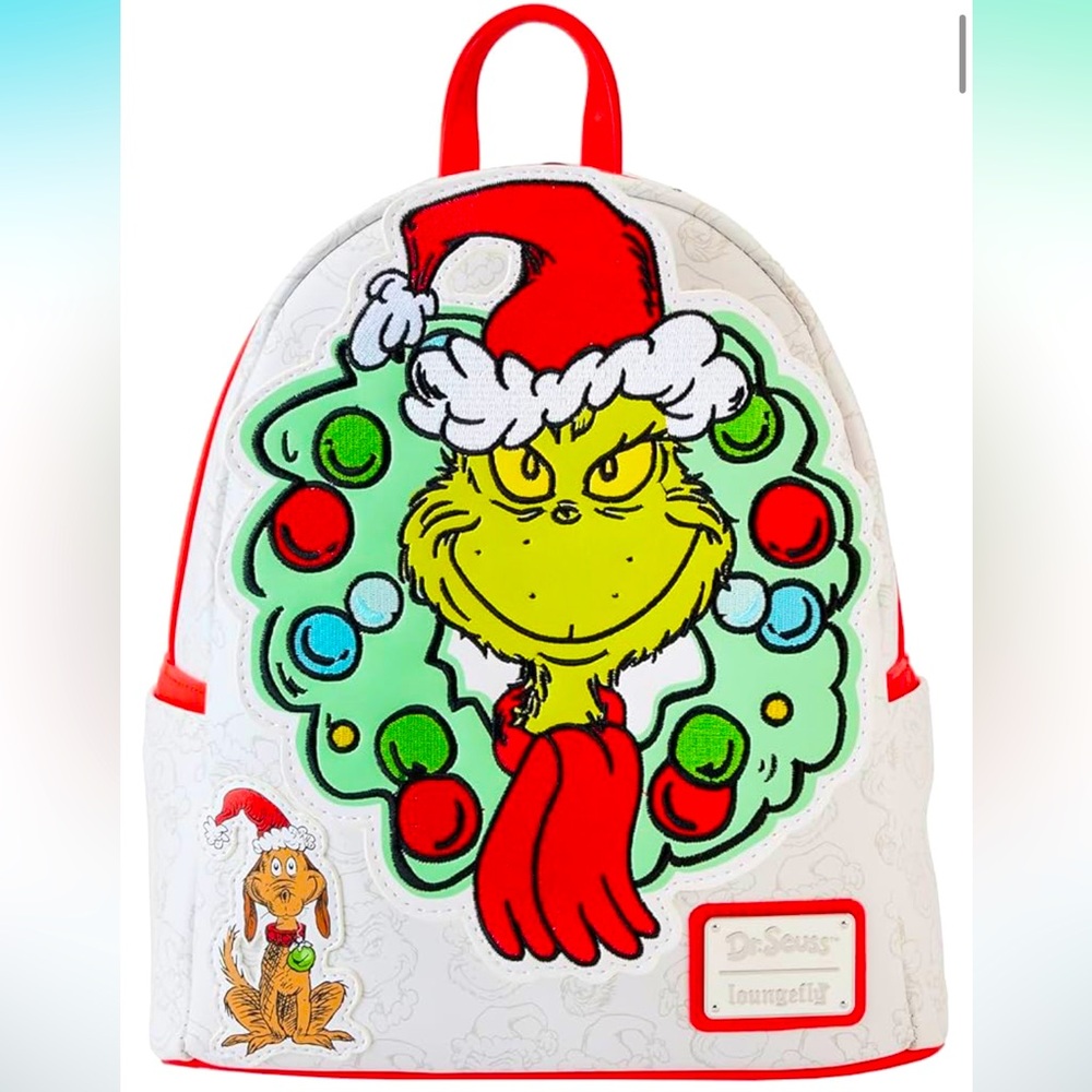 🎄🎁🎄Loungefly Grinch Who Stole Christmas 🎁🎄🎁NWT